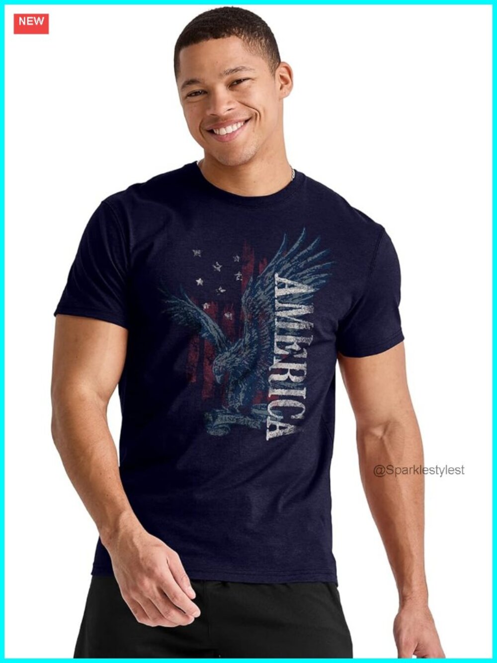 Men's Crew Neck Short Sleeve Graphic Tee